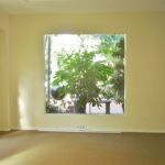 Large Office Window Over Looking Patio